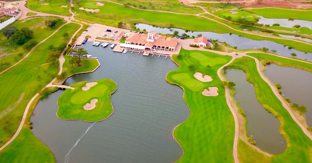 Lake Victoria Serena fairway toward the lake