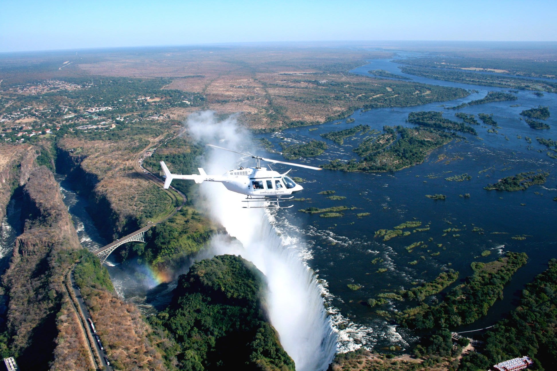 Victoria Falls on the Best of Africa golf safari