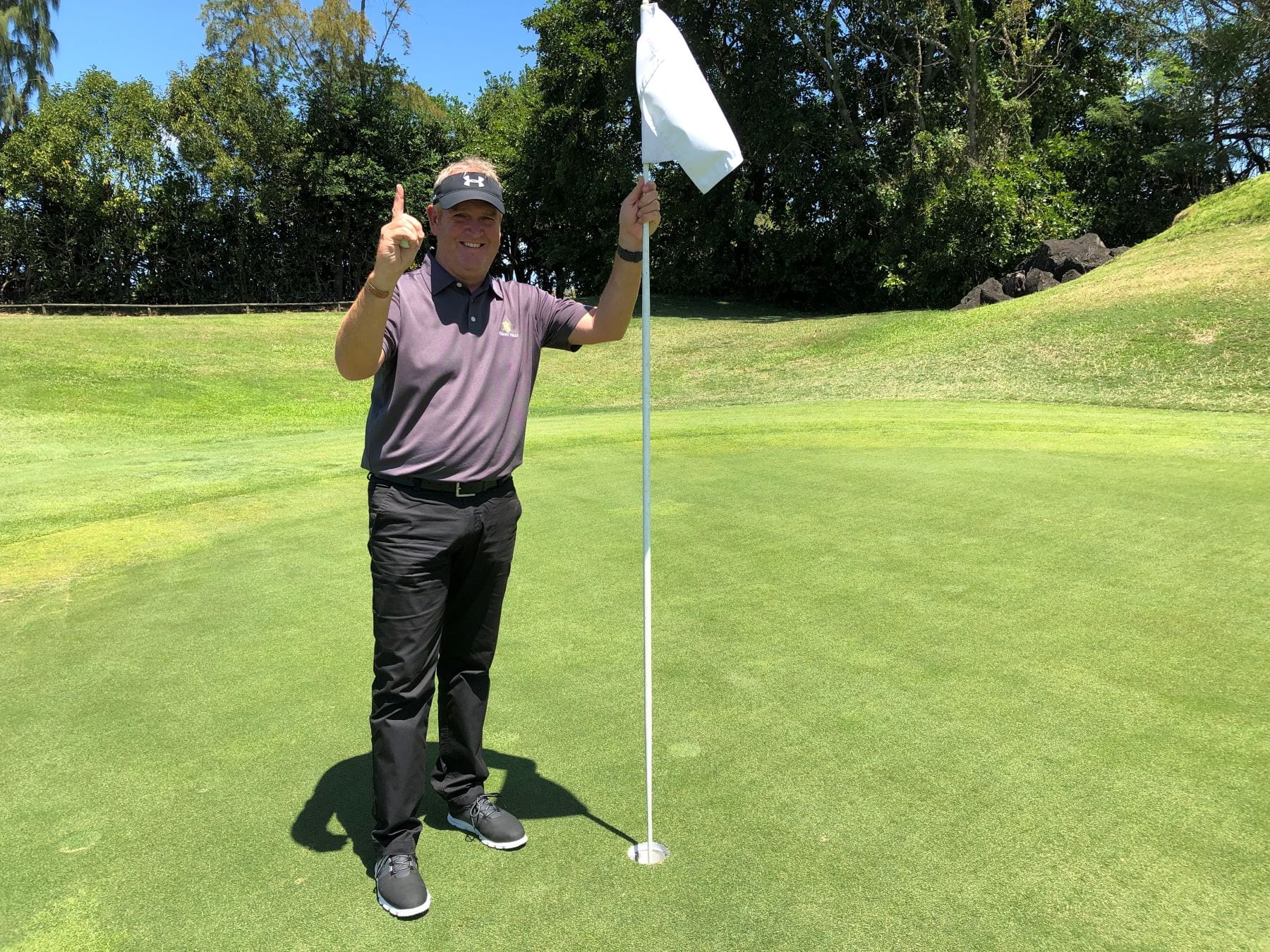 Portrait — host #2. <!-- DEV/CONTENT: bio to be written; each host needs name, face, golf credentials, Africa credentials, a personal line -->